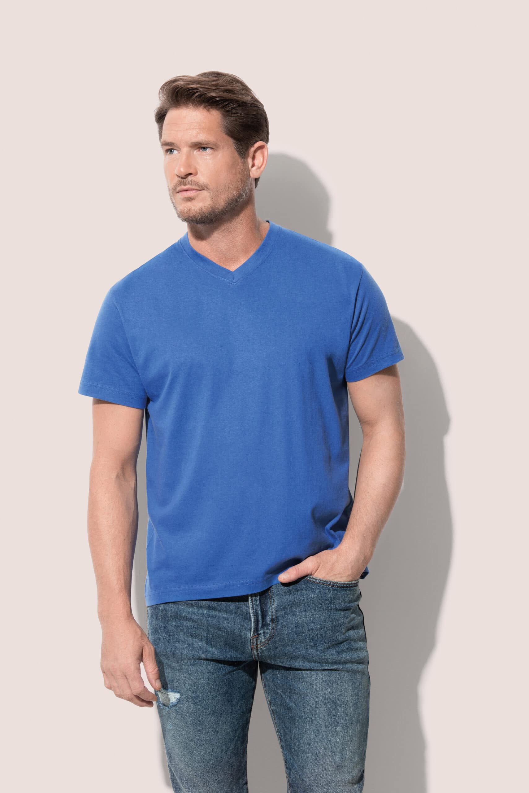 Stedman Classic-T V-neck V-neck T-shirt for men